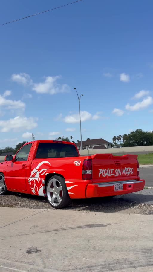 ORANGE SINGLE CAB