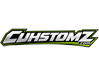 CUHSTOMZ.com chrome and electric lime logo