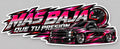 Más Baja Que Tu Presión 10-Inch Lowered Truck Decal full-color contour-cut design